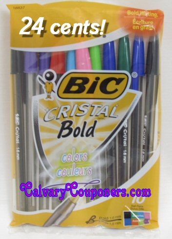 Bic Crystal Pens