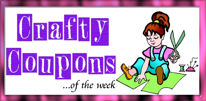 Craft Coupons of the Week