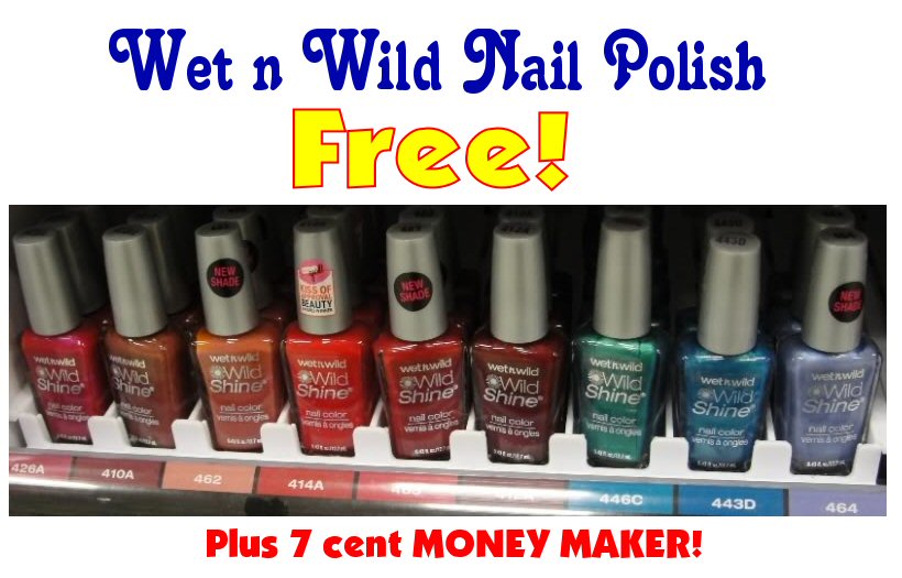 Free Wet n Wild nail polish at Walmart