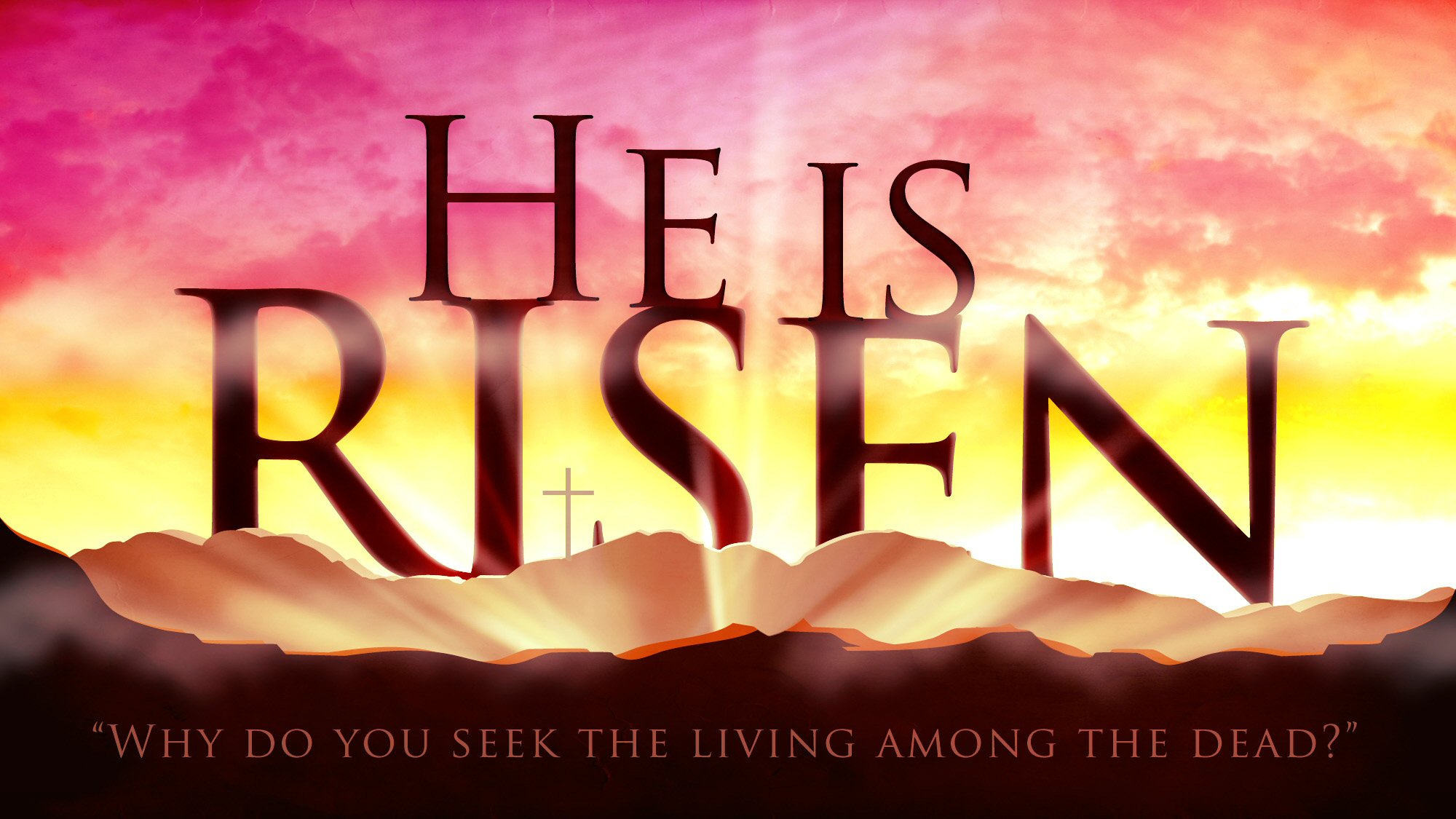 He is Risen! Jesus is Alive! Calvary Couponers