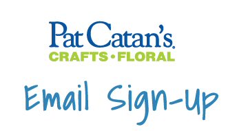 Pat Catan coupon sign up