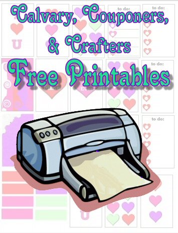 calvary couponers and crafters free printables