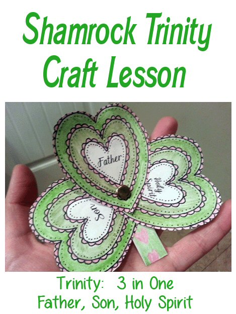 Shamrock Trinity Craft Lesson Calvary Couponers and Crafters