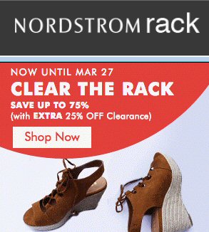 nordstrom clear the rack sale Calvary Couponers and Crafters