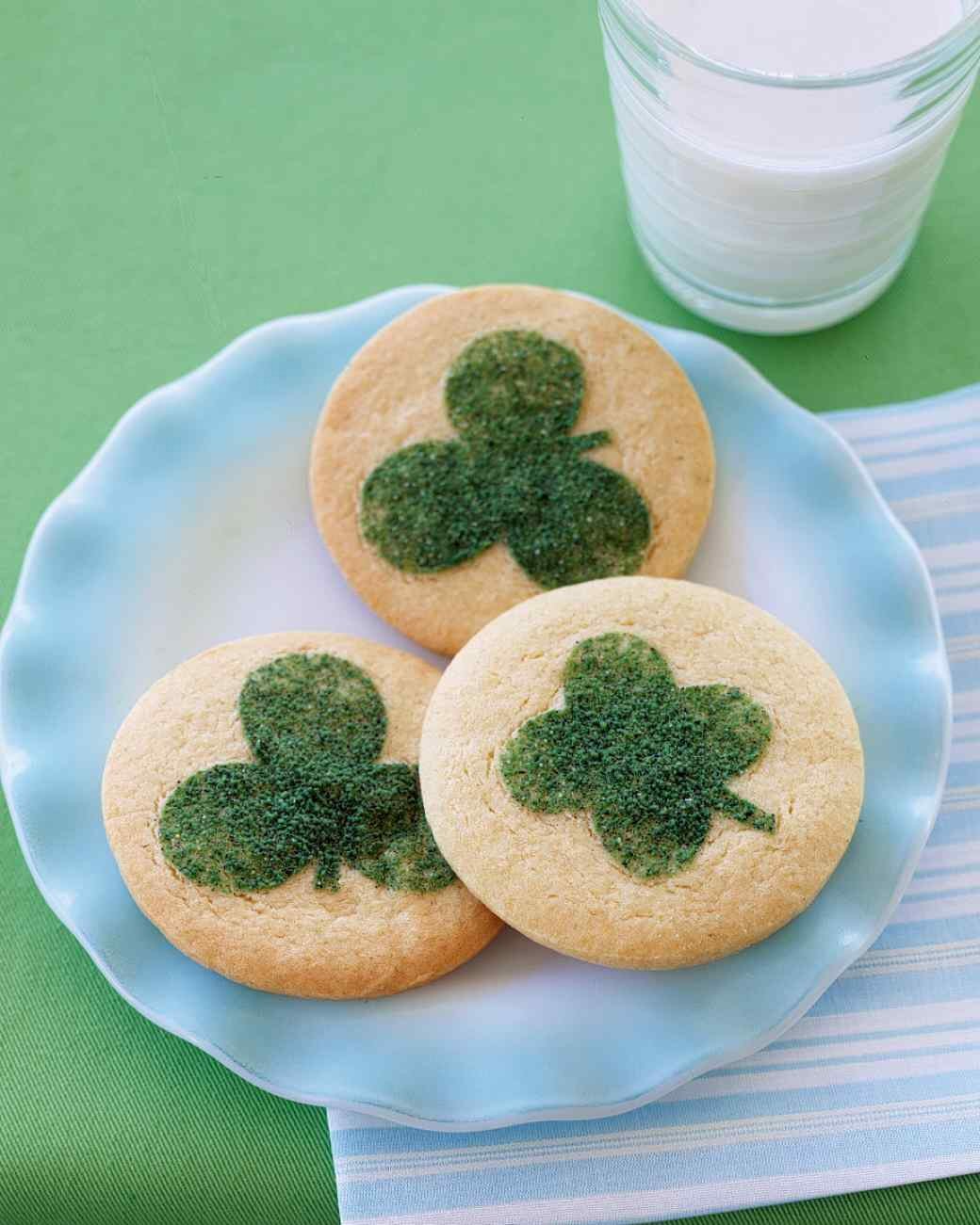 st patricks day clover cookies Calvary Couponers and Cookies