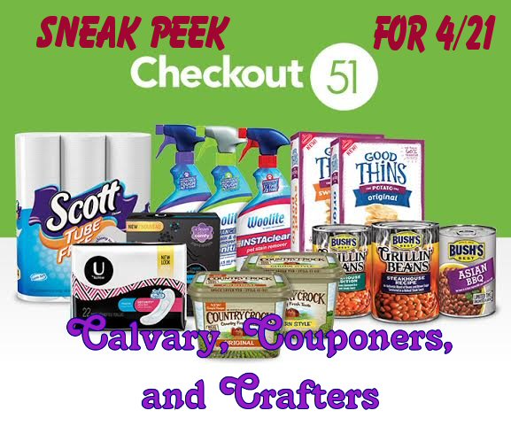 Checkout51 Sneak Peek for 4-21_Calvary Couponers and Crafters