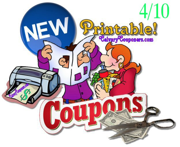 New Printable Coupons 4-10_Calvary Couponers and Crafters