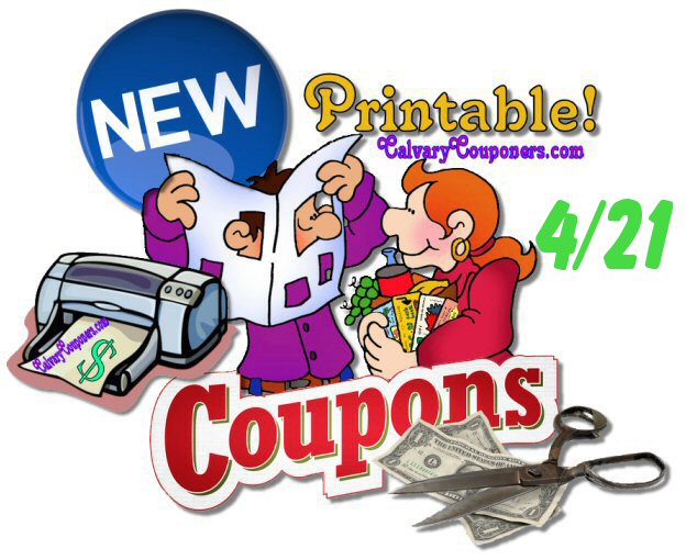 New Printable Coupons4-20_Calvary Couponers and Crafters