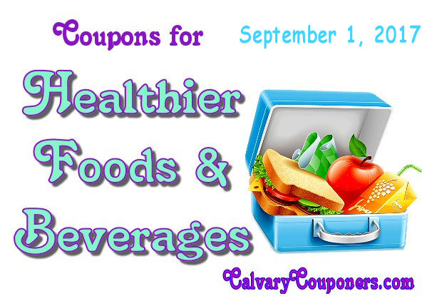 Healthier Food coupons 9-01-17