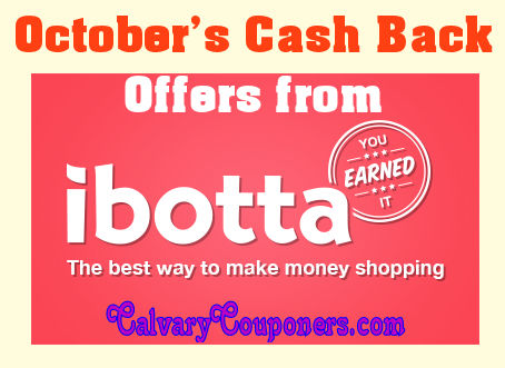 Ibotta's Cash Back Offers for 10/2/17