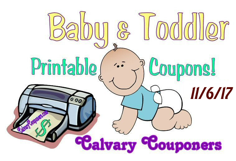 Baby and Toddler Coupons 11-6-17