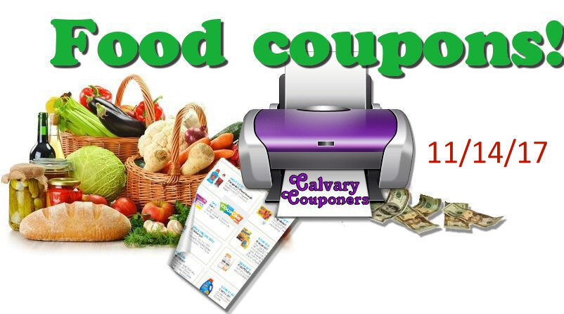 Food Only Coupons for 11-14-17