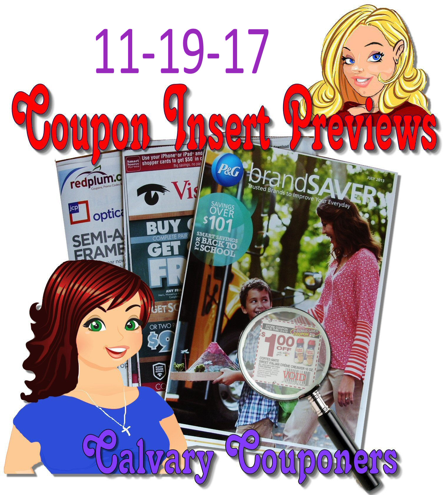 Sunday Insert Previews for 11-19-17