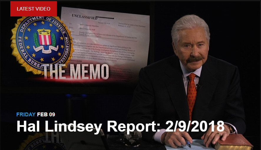 Hal Lindsey Report 2-9-18