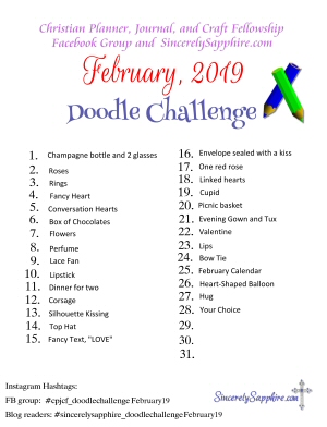 Doodle Challenge for February 2019