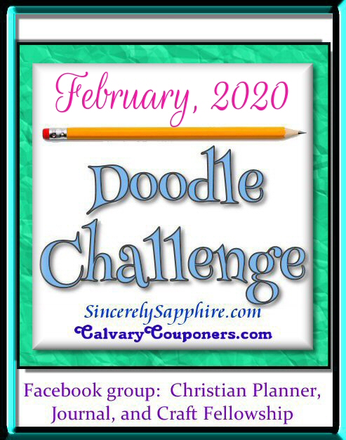 February 2020 doodle challenge header